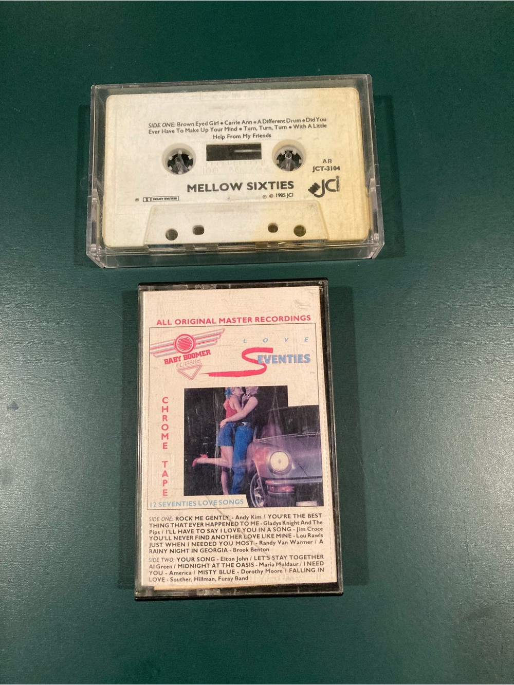 Cassettes: Love 70s and Mellow Sixties